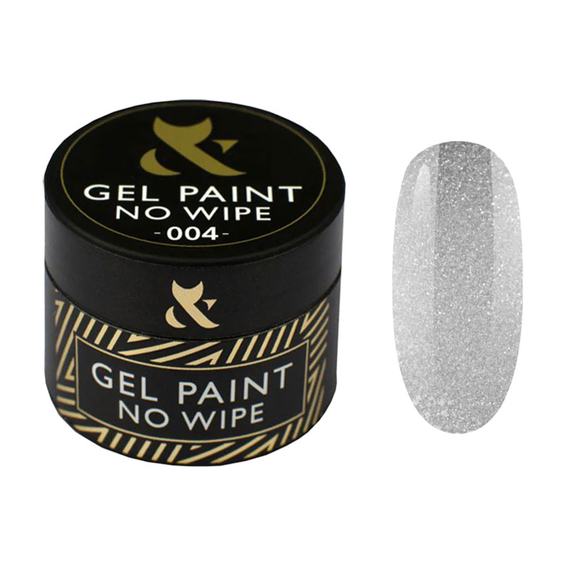 Гель-фарба для нігтів F.O.X Gel Paint No Wipe 004, 5 мл